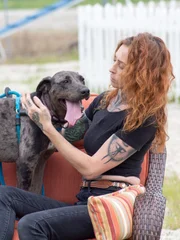 Mariah & Chica during In-Show Feature.