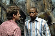 PSYCH -- "If You're So Smart, Then Why Are You Dead?" -- Pictured: (l-r) James Roday as Shawn Spencer, Dule Hill as Burton "Gus" Guster -- USA Network Photo: Alan Zenuk PSYCH -- "If You're So Smart, Then Why Are You Dead?" -- Pictured: (l-r) James Roday as Shawn Spencer, Dule Hill as Burton "Gus" Guster -- USA Network Photo: Alan Zenuk