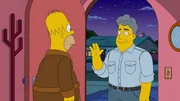 Was haben Homer (l.) und Jay Leno (r.) miteinander zu tun?