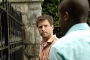 PSYCH -- "Forget Me Not" -- Pictured: (l-r) James Roday as Shawn Spencer, Dule Hill as Burton "Gus" Guster PSYCH -- "Forget Me Not" -- Pictured: (l-r) James Roday as Shawn Spencer, Dule Hill as Burton "Gus" Guster
