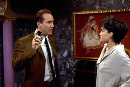 Was hat Julia Costello (Carla Gugino, r.) mit dem Mord an dem Verteidigungsminister zu tun? Der Cop Rick Santoro (Nicolas Cage, l.) geht der Sache auf den Grund ...; Was hat Julia Costello (Carla Gugino, r.) mit dem Mord an dem Verteidigungsminister zu tun? Der Cop Rick Santoro (Nicolas Cage, l.) geht der Sache auf den Grund ...