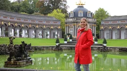 Corinna Binzer in der Eremitage in Bayreuth.