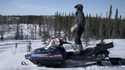 Randy Sibbeston searches for a lost Stephan Hervieux and Brian Abbott.