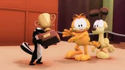 Garfields neuer Freund, das Stinktier, hat den Sch&ouml;nheitswettbewerb gewonnen.