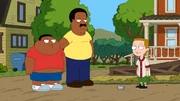 L-R: Cleveland Brown Jr., Cleveland Brown, Ernie Krinklesac