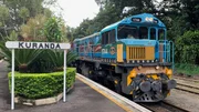 1720 Class Diesel Elektro Lokomotive am Kuranda Bahnhof  +++