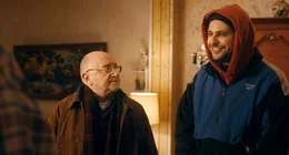 L-R: Serge Mamou-Mani (Michel Blanc), Malek Aknoun (Hakim Jemili)