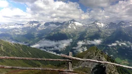 Blick auf die Zillertaler Alpen.