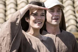 Paola (M&eacute;lanie Doutey) und Christian (Jean-Paul Rouve) M&eacute;lanie Doutey (Paola l.), Gr&eacute;gori Baquet (Julien)