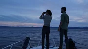 Jessica Chobot und Phil Torres fahren mit dem Boot auf den Lake Champlain, um ein legend&auml;res Ungeheuer zu untersuchen.