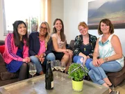 V.l.: Milly, Birgit, Ana, Annelie und Brigitte V.l.: Milly, Birgit, Ana, Annelie und Brigitte