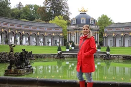 Corinna Binzer in der Eremitage in Bayreuth.