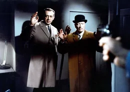 Im Bild: Horst Tappert/Hubert von Meyerinck/Szene: