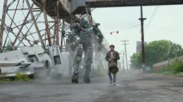 l-r: Mirage (Pete Davidson), Noah Diaz (Anthony Ramos)