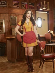 (5. Staffel) - So schnell bringt Max (Kat Dennings) nichts aus der Fassung, aber manchmal kann auch die taffe Gro&szlig;stadtg&ouml;re nicht mehr an sich halten ...