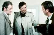 (v.li.): Manni Kopfeck (Karl Obermayr), Monaco Franze (Helmut Fischer), Tierpark-Toni (Wolfgang Fierek).
