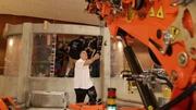 Wayde has to crane the inserts in the tank.