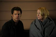 PSYCH -- "An Evening With Mr. Yang" Episode 3016 -- Pictured: (l-r) James Roday as Shawn Spencer, Cybil Sheppard as Madeline Spencer -- USA Network Photo: Alan Zenuk