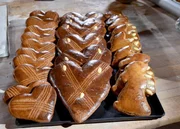 Lebkuchen aus Bäckermeister Claus Beckers Backstube. Lebkuchen aus Bäckermeister Claus Beckers Backstube.