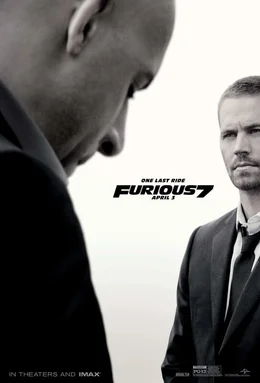 Fast & Furious 7 - Plakat