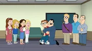 Mitte, l-r: Steve, Stan