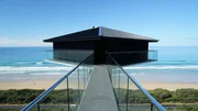 Das Pole House, architektonische Stilikone an der Great Ocean Road.