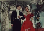 Edmond Dantès / Comte de Monte-Cristo (Jean Marais, l), Mercédès Herrera (Lia Amanda, r) Edmond Dantès / Comte de Monte-Cristo (Jean Marais, l), Mercédès Herrera (Lia Amanda, r)