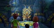 In der Halle der Chumbas treffen Peter, Michael und Wendy auf den bösen Loki. Loki nennt sich "Großer Chumbalaya". In der Halle der Chumbas treffen Peter, Michael und Wendy auf den bösen Loki. Loki nennt sich "Großer Chumbalaya".