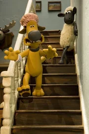 Wachhund auf der Flucht: Shaun erkennt seinen Freund Bitzer kaum wieder.