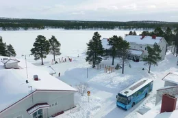 Finnland - Winter im hohen Norden Siedlung in Lappland  Copyright: SRF/OneGate
