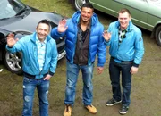 Die Tr&ouml;delprofis Mauro Corradino (li.), S&uuml;kr&uuml; Pehlivan (Mitte) und Otto Schulte