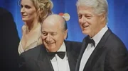 L-R: Sepp Blatter, Bill Clinton