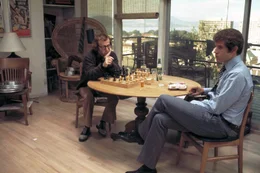 Allan (Woody Allen, l.); Dick (Tony Roberts, r.)