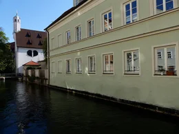 St. Ursula in Augsburg, wohin K&ouml;nigin Marie beider Sizilien 1862 floh.