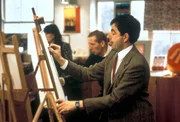 Kunsterziehung f&uuml;r Erwachsene: Mr. Bean (Rowan Atkinson) versucht sich als Maler.