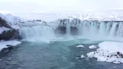 Der m&auml;chtige Godafoss Wasserfall im Norden. (Weitere Bilder auf Anfrage)
