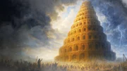 Ein Turm, der bis in den Himmel reicht. Ein menschlicher Traum, der niemals erf&uuml;llt wird - denn Gottes Zorn brachte den Turmbau zu Babel vorzeitig zum Stillstand.