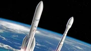 Ariane 6 und Vega-C im Erdorbit &ndash; so oder so &auml;hnlich k&ouml;nnte die n&auml;chste Generation europ&auml;ischer Tr&auml;gerraketen aussehen.