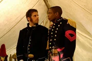 PSYCH - "Weekend Warriors" Episode 1007 - Pictured: (l-r) James Roday as Shawn Spencer, Dule Hill as Burton 'Gus' Guster