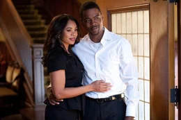 Nach dem Tod seines Vaters empfangen Aaron (Chris Rock) und seine Frau Michelle (Regina Hall) die Trauerg&auml;ste.