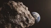 Schicksalsplanet-Katastrophen der Erdgeschichte Staffel1 EP Episode 4 Vor etwa 66 Millionen Jahren befindet sich ein &uuml;ber 10 Kilometer gro&szlig;er Asteroid auf einem unaufhaltsamen Kollisionskurs mit der Erde.