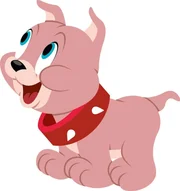 Der kleine und junge Tyke hat noch viel zu lernen. Sein Vater Spike bringt ihm alles bei, was man als richtiger Hund k&ouml;nnen muss.