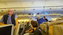 Aufnahmen von Passagieren und Simulationen sollen zeigen, wie die Luftfahrt auf Turbulenzen reagiert.