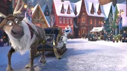 ALL-NEW CHAPTER FOR “FROZEN” CHARACTERS -- Olaf (voice of Josh Gad) teams up with Sven on a mission in Walt Disney Animation Studios’ holiday featurette “Olaf’s Frozen Adventure,” which welcomes back to the big screen Anna (voice of Kristen Bell), Elsa (voice of Idina Menzel) and Kristoff (voice of Jonathan Groff). Directed by Emmy®-winning filmmakers Kevin Deters and Stevie Wermers-Skelton (“Prep & Landing”), produced by Oscar® winner Roy Conli (“Big Hero 6”), and featuring original songs by Elyssa Samsel and Kate Anderson, “Olaf’s Frozen Adventure” opens in front of Disney•Pixar’s original feature “Coco” in U.S. theaters on Nov. 22, 2017. ALL-NEW CHAPTER FOR “FROZEN” CHARACTERS -- Olaf (voice of Josh Gad) teams up with Sven on a mission in Walt Disney Animation Studios’ holiday featurette “Olaf’s Frozen Adventure,” which welcomes back to the big screen Anna (voice of Kristen Bell), Elsa (voice of Idina Menzel) and Kristoff (voice of Jonathan Groff). Directed by Emmy®-winning filmmakers Kevin Deters and Stevie Wermers-Skelton (“Prep & Landing”), produced by Oscar® winner Roy Conli (“Big Hero 6”), and featuring original songs by Elyssa Samsel and Kate Anderson, “Olaf’s Frozen Adventure” opens in front of Disney•Pixar’s original feature “Coco” in U.S. theaters on Nov. 22, 2017.
