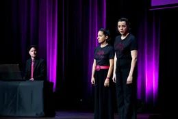 v.li.: Matthias Ellinger, Caroline Athanasiadis, Gudrun Nikodem-Eichenhardt.