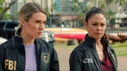 After a Marine's wife is kidnapped for ransom, the NCIS team uncovers dark secrets as they race to track down her abductor. Pictured (L-R): Tori Anderson as Kate Whistler and Vanessa Lachey as Jane Tennant. After a Marine's wife is kidnapped for ransom, the NCIS team uncovers dark secrets as they race to track down her abductor. Pictured (L-R): Tori Anderson as Kate Whistler and Vanessa Lachey as Jane Tennant.