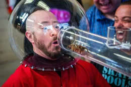 Danger Ehren in jackass forever from Paramount Pictures and MTV Entertainment Studios.