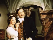 Herzogin Ludovika (Magda Schneider) und ihr Mann Herzog Max von Bayern (Gustav Knut) w&uuml;nschen ihrer Tochter Sissi nur das Beste.