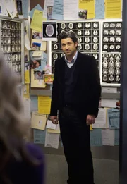 Plant eine gro&szlig;e &Uuml;berraschung im Aufzug f&uuml;r Meredith: Derek (Patrick Dempsey) ...