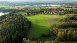Der kleine Ort Brodowin ist ber&uuml;hmt f&uuml;r den Anbau von Bio Produkten nach Demeter Standard.